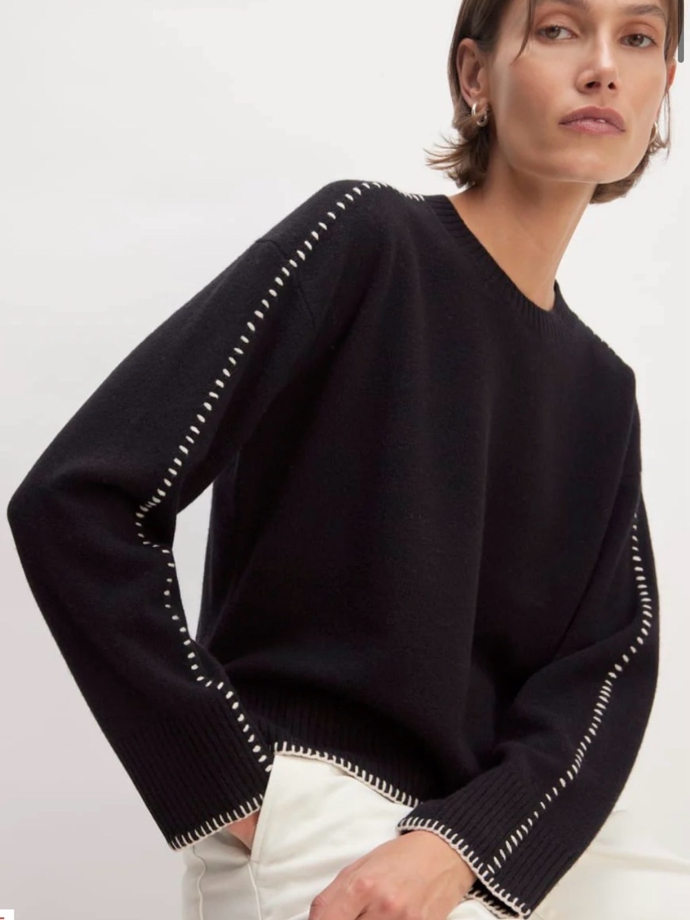 Everlane The Good Merino Wool Crewneck Sweater